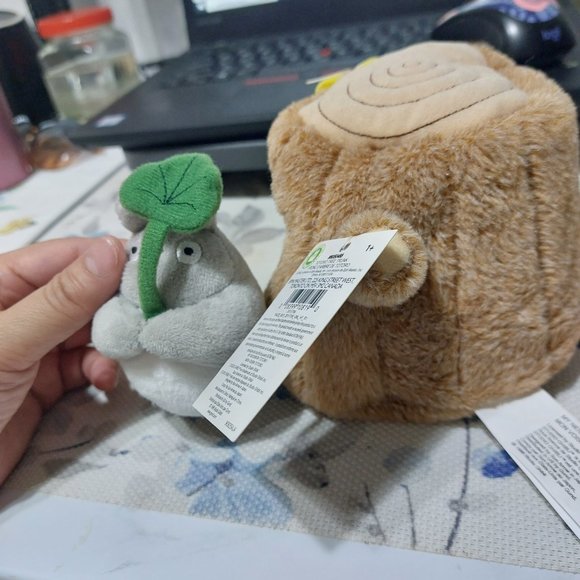 My Neighbor Totoro Mon Voisin Totoro Tree Trunk Plush Sun Arrow Plush Toy - Picture 9 of 12